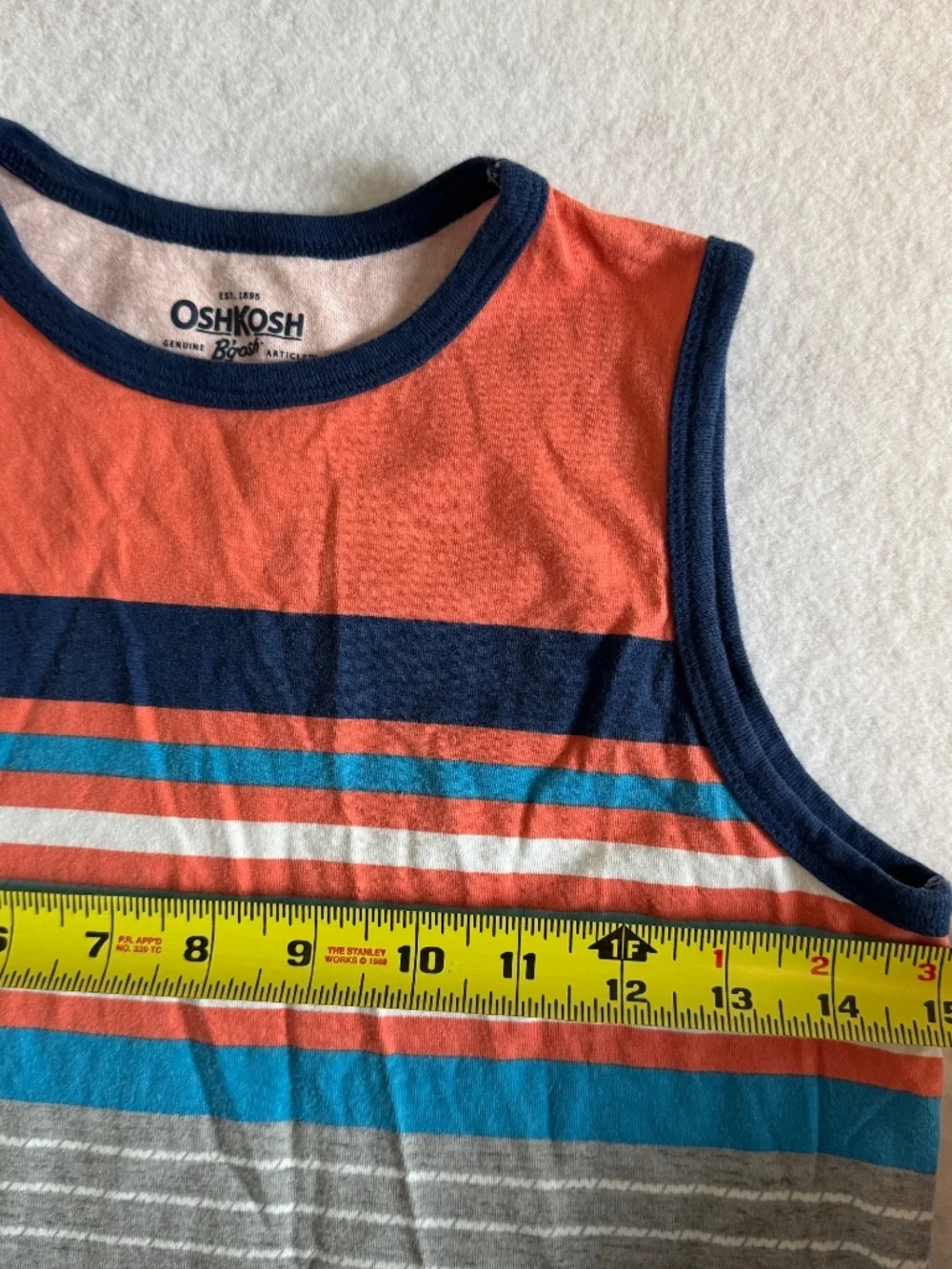 OshKosh size 12 boys tank top